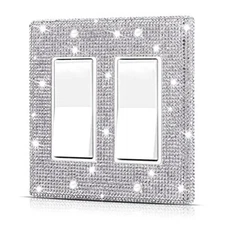 Wall Plate Light Switch Cover or Outlet Cover, Standard Size 4.50" x 4.57",  