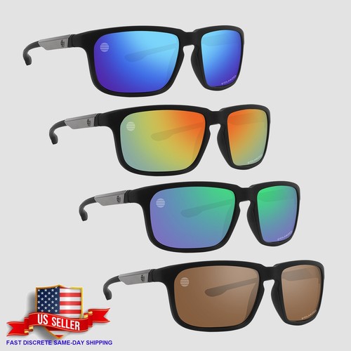 Square Polarized Sunglasses For Men Women Outdoor Sports Driving Glasses Golfing - Picture 30 of 37