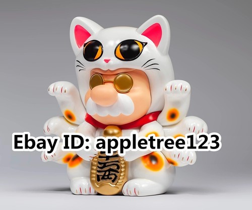 ZCWO SUP.PRO ESNTL Endless Manekineko figura in vinile PVC bianco modello H27CM (10,6 pollici) - Foto 3 di 6