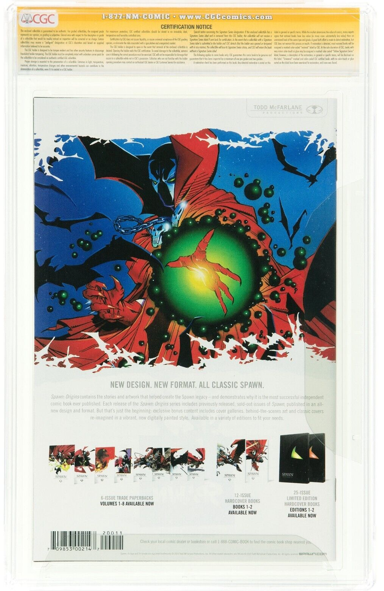 Spawn #200 SS: Signed By Todd McFarlane (Image 2011) CGC 9.8 NM/MT
