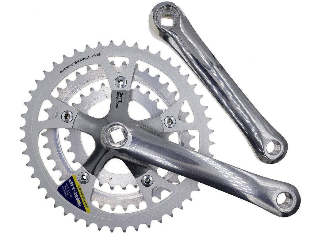 80s! Shimano Mountain LX FC-M452 Triple Biopace Bike 80s! Shimano Mountain LX FC-M452 Triple Biopace Bike