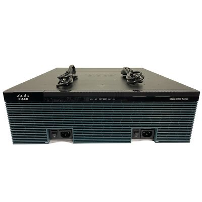 CISCO C3925-VSEC/K9 Cisco 3925 Voice Sec. Bundle, PVDM3-64, UC&SEC Lic,FL-CUBE1