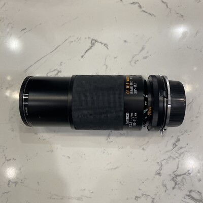 Tamron Adaptall 2 CF Tele Macro Zoom 80-210mm f 3.8/4 Fujica Mount EXC and CLEAN