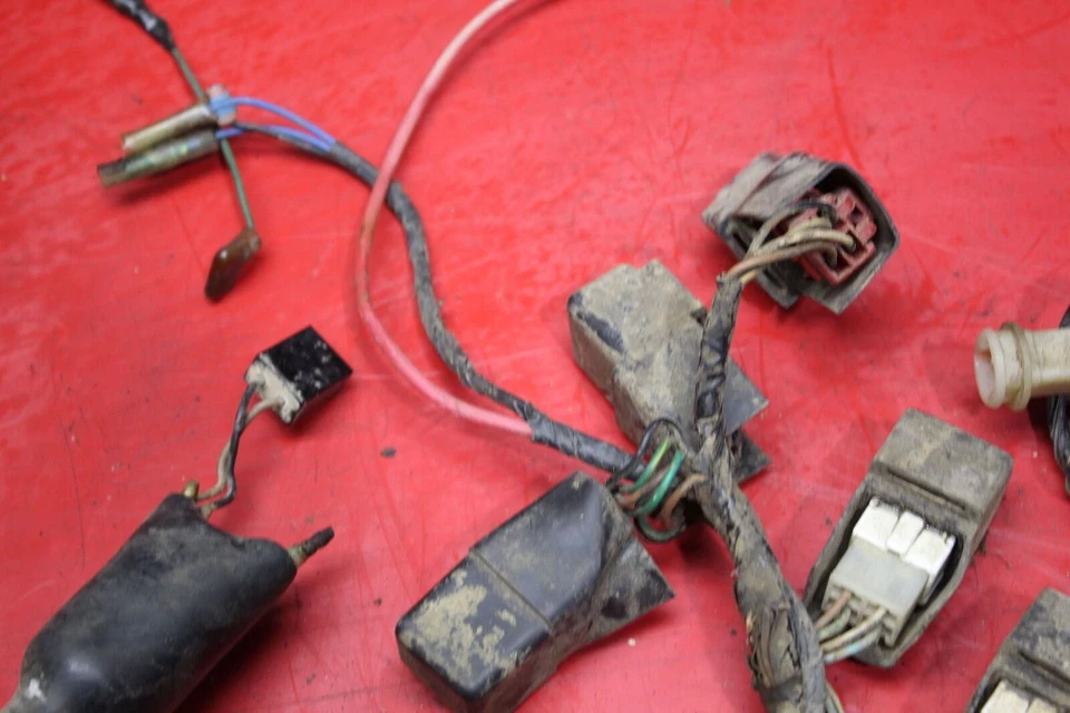 1988 YAMAHA TERRAPRO 350 MAIN ENGINE WIRING HARNESS MOTOR WIRE LOOM - Image 3 of 4