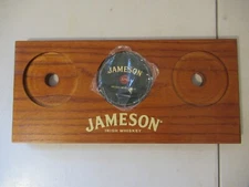 Jameson Irish Whiskey Sampling Board NEW IN BOX NICE wooden wood tray