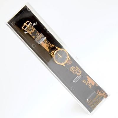 Metropolitan‎ Museum of Art Japanese Peony Scrolls maki-e lacquer box Watch NIB METROPOLITAN MUSEUM OF ART JAPANESE PEONY SCROLLS WATCH  main image 3