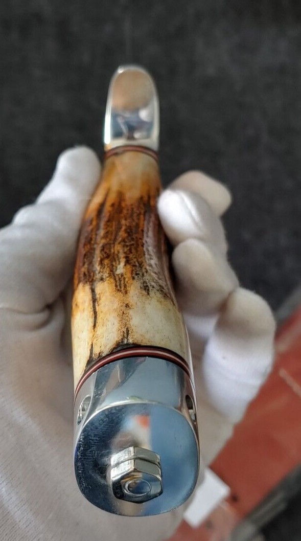 Collectible BlackJack Knives Model 7 Sambar Stag A2 Steel eBay