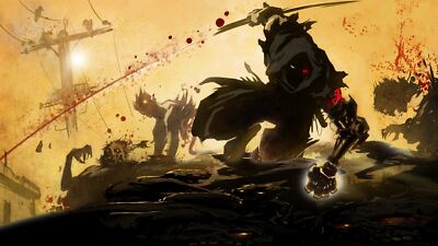 Anime yaiba ninja gaiden z warrior Custom Gaming Mat Desk
