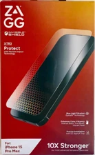 ZAGG InvisibleShield Glass XTR3 Apple iPhone 15 Pro Max Screen Protector