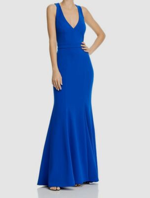 backless dress with slit WAVE CHASER main image 0
