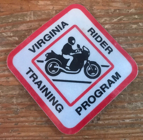 Virginia Rider Training Program Sticker Motorcycle Bike Biker Decal
