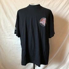 Vintage 1997 Jurassic Park The Lost World Hologram Promo T-Shirt XL Black VTG