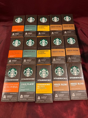 Starbucks by Nespresso Original Line Variety Pack Espresso Kaffee (150 Stück)