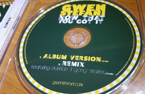 Gwen Stefani (No Doubt)-Now That You Got It **Rare 2007 New Zealand CD Single** - Picture 6 of 7