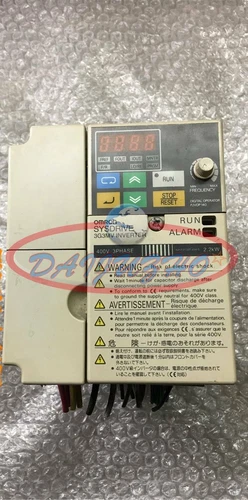 Used Omron Frequency converter 3G3MV-A4022 380V 2.2KW