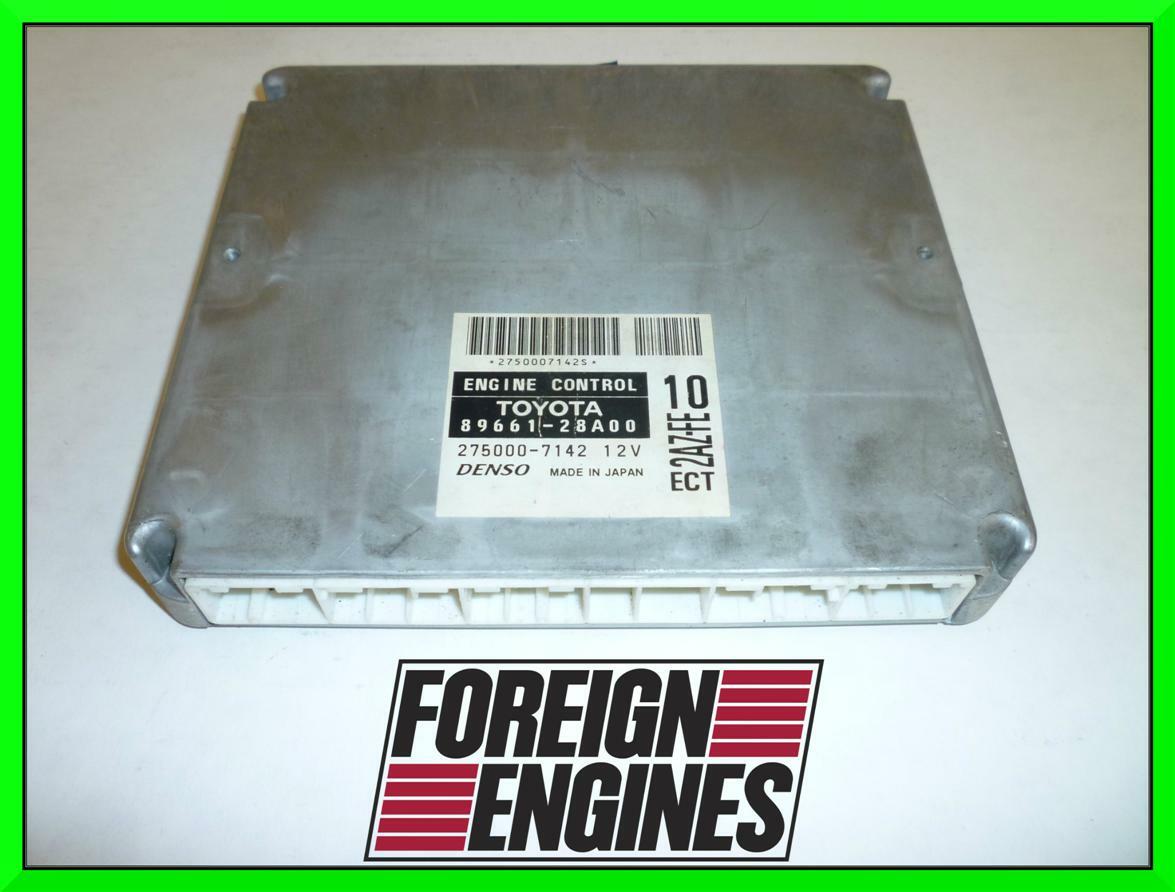 JDM TOYOTA ACR30W ESTIMA 2AZ-FE 2.4L A/T ECU ECM 89661-28A00 00-05