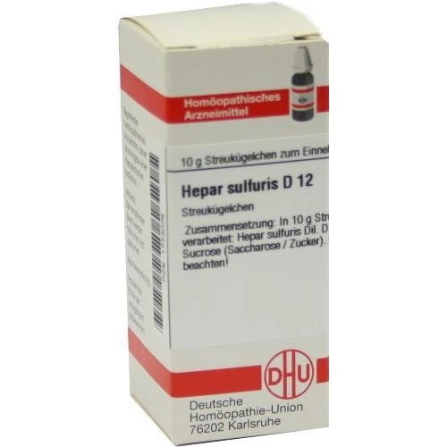 DHU-ARZNEIMITTEL GMBH & CO. KG HEPAR SULFURIS D 12 Globuli 10 g PZN 1773075