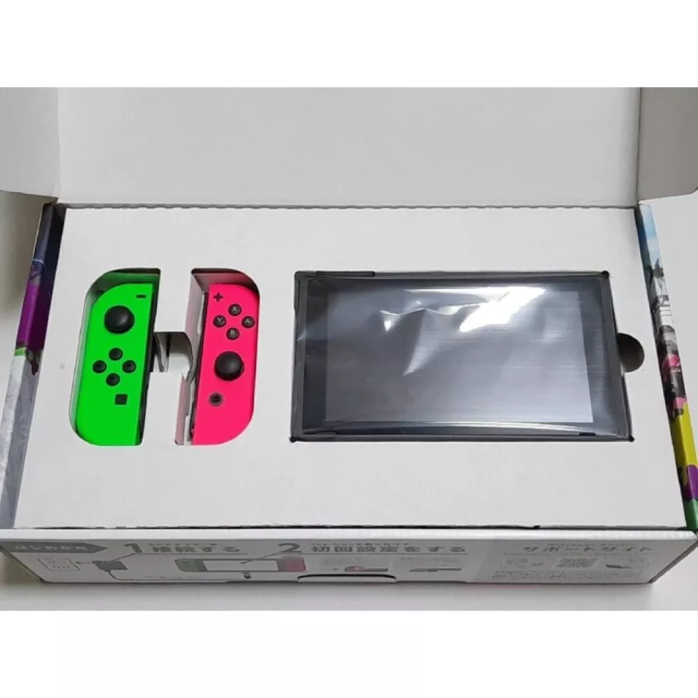 Used Nintendo SWITCH Console System SPLATOON 2 Limited Model From