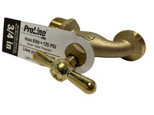 PROLINE Hose Bibb, Standard, Brass, 3/4 In. Hose