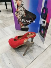 Decolte donna rosso Cafenoir tacco alto n. 38.39