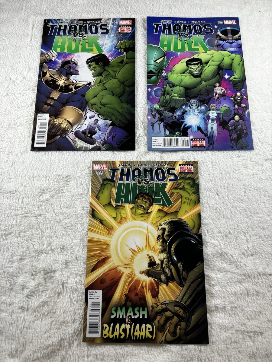 Thanos vs Hulk #1-3 Marvel Comics 2014 | eBay