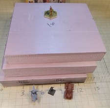 3 SOLID pieces of 2" thick 12"x12" XPS Foam for Modeling