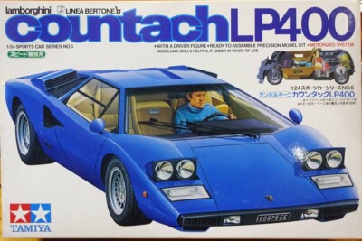 自動車 Tamiya 1/24 Lamborghini Countach Tamiya 25419 1/24 Scale Model Sports Car Kit Lamborghini