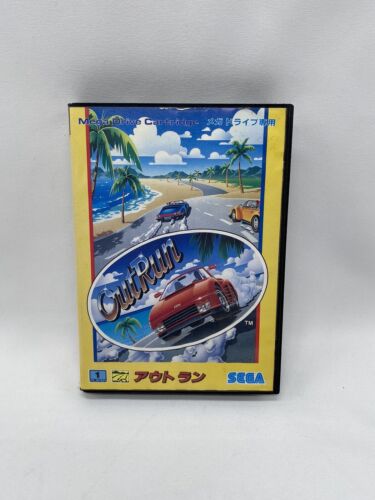 OutRun Sega Mega Drive Genesis Video Game Console System Cartridge Cart Out Run - Afbeelding 1 van 5