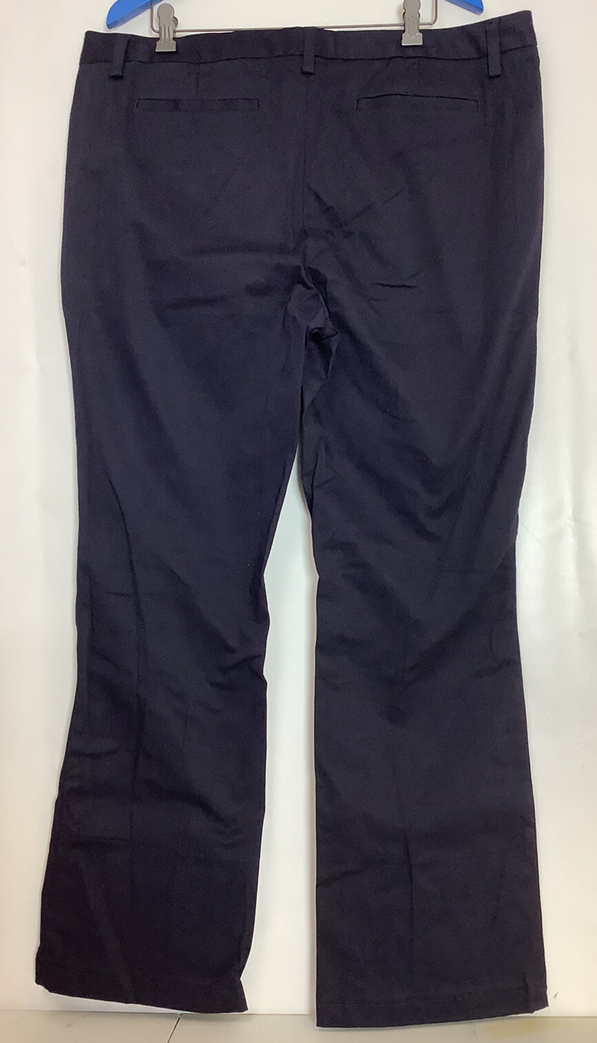 Lands’ End true navy boot cut pants 450655 eBay