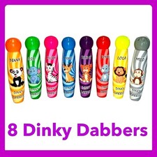 Bingo Dabbers Bingo Markers Kids Bingo 8 Pack Dinky Animal Dabbers 8 DINKY ANIM