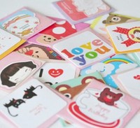 Pack Of 18 Sweet Cute Lovely Greeting Birthday Mini Cards With Envelope For W... on sale Pack Of 18 Sweet Cute Lovely Greeting Birthday Mini Cards With Envelope For W... on sale