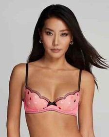 AGENT PROVOCATEUR SOLD OUT CONNY BRA 32C AP 2 SMALL SUSPENDER & BRIEF UK 8 BNWT