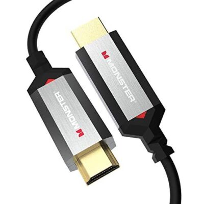 Monster Active Optical Ultra HD HDMI 2.1 Cable - UHD 8K HDR 48.0 Gbps 50FT
