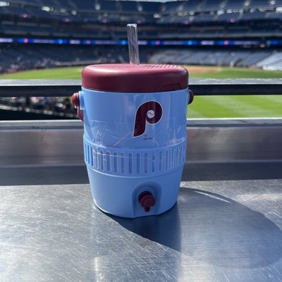 Philadelphia Phillies Retro Powder Blue Mini Dugout Cooler Cup w/ Straw 2026