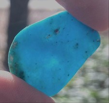 SLEEPING BEAUTY TURQUOISE RARE UNTREATED ROBIN EGG THIN NUGGETS 13.85 Ct's