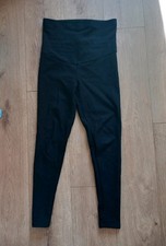 Lovall Thick Black Maternity Leggings Size 12