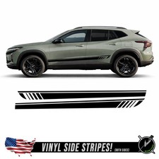 Side Rocker Racing Stripes Graphics -fits 2024 Up Chevy Chevrolet Trax