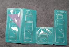 Ofra Cosmetics 4-Pack Sampler Vitamin C Serum, Cream, & Cleanser Travel Size