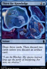 Thirst for Knowledge 79 Uncommon Marvel Super Heroes Magic: The Gathering NM
