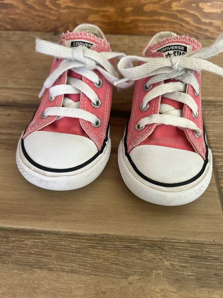 Converse All Star "Rosa/Blanco" Infantil Talla 7 Foto 2 de 4
