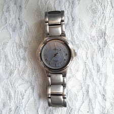 CITIZEN ATTESA Titanium Radio Solar Watch MS19 Excellent Condition