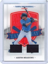 Austin Meadows 2021 Panini Chronicles America's Pastime Baseball Dual Patch #68