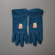 Vintage Womens Green Winnie The Pooh Gloves
