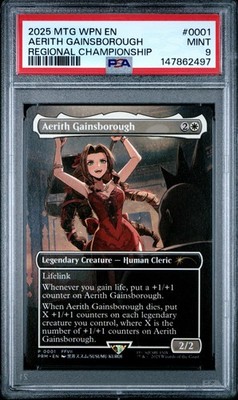 2025 MTG WPN PROMOS REGIONAL CHAMPIONSHIP #0001 AERITH