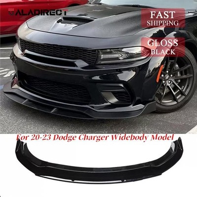 For Dodge Charger SRT Hellcat Scat Widebody 20-23 Front Bumper Lip Splitter Kit