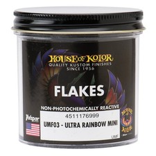 House Of Kolor Umf03 Ultra Rainbow 1256th In. Mini Flake Paint Effect 3oz.