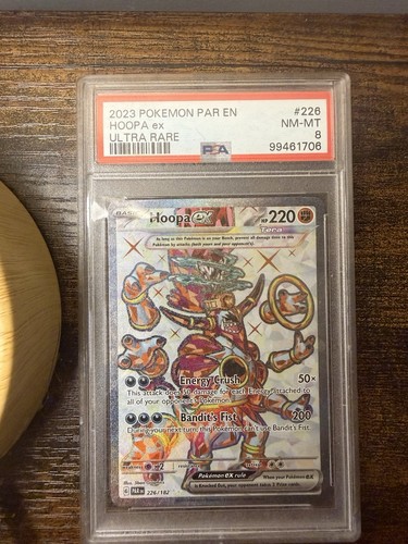 Hoopa EX Paradox Rift Ultra Rare Pokémon TCG Card 226/182 SV04
