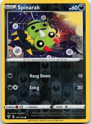 Spinarak 102/189 Darkness Ablaze Reverse Holo