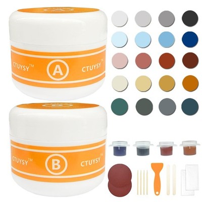 Granite and Quartz Countertop Chip Filler Repair Kit Tile & Fiberglass Porcel...