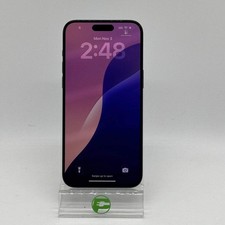 Unlocked Apple iPhone 15 Pro Max 256GB 18.6.2 Blue Titanium MU693LL/A